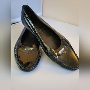 Ferragamo Patent Leather Flat